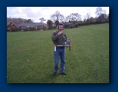 That's a pencil, not a handlebar tash!